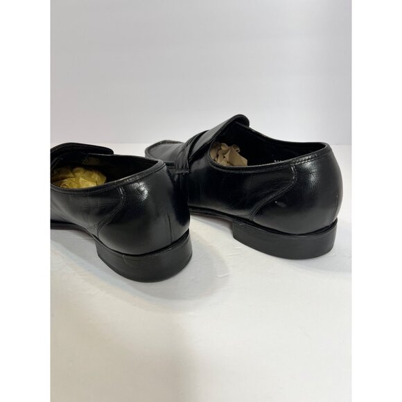 Florsheim Black Leather Penny Loafers Men Size 10 3E Slip-On Semi-Formal Preppy main image 6